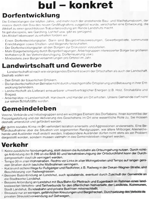 Wahlprogramm 1990 Seite 3