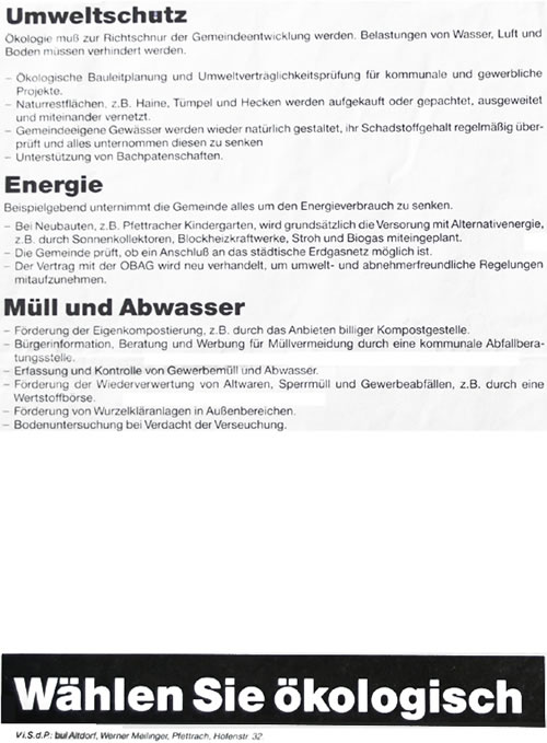 Wahlprogramm 1990 Seite 4