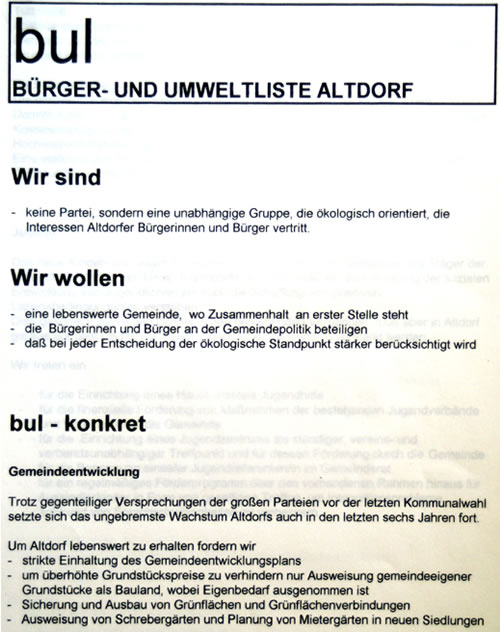 Wahlprogramm 1996 Seite 5