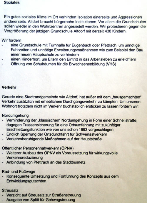 Wahlprogramm 1996 Seite 7