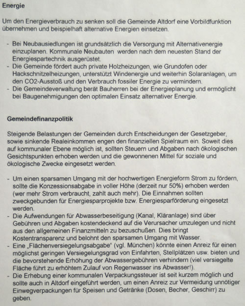Wahlprogramm 1996 Seite 9