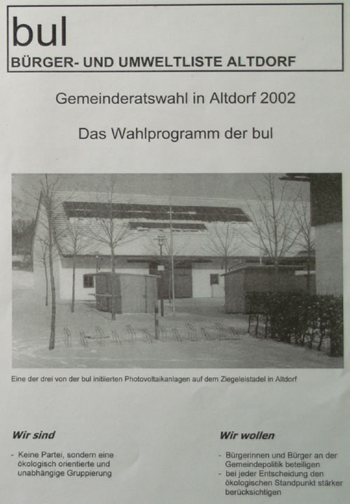 Wahlprogramm 2002 Seite 1